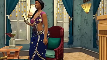 Saree-clad And Stacked, Aunty Shweta’s Curves Are Begging For Attention In This Steamy Premiere.