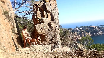 Sizzling Amateur Duo Fucks Wild On A Public Trail