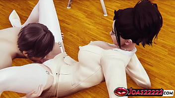 Naughty Schoolgirl’s 3d Fuck Session: Big-titted Teacher Spreads Wide For Tongue Worship