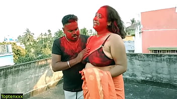 Lucky 18-year-old Tamil Stud Ravages Two Horny Milf Bhabhis In A Filthy Threesome Fuck Fest
