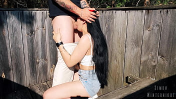 Daring Outdoor Facefuck At The Hunting Tower—i Swallowed Every Last Drop Of His Hot Load.