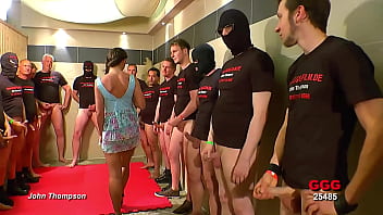 Gaping Ggg John Thompson – Ravished By A Russian Slut’s First Gangbang Orgy