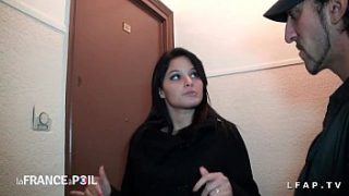 Sublime Jeune Brune Française Infidèle Se Fait Démonter Par Deux Pervers Vicieux
