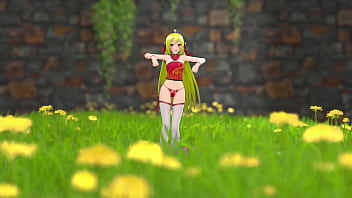 Sultry Chinese Beauty M22 Teases And Strips In A Steamy 3d Mmd Dance, Her Blonde Locks Swaying With Every Seductive Move.