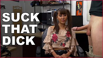 Asian Exchange Family’s Katana Yearns For White Man’s Flesh