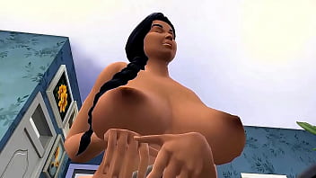 Desi Home Alone: Ravishing Indian Widow Aunty With Massive Melons Unleashes Wicked Whims