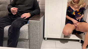 Stepmom’s Voyeuristic Thrill Leads To A Steamy Encounter As She Catches Her Stepson In The Act And Joins Him For A Wild, Forbidden Fuck.