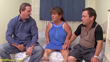 Aged Little Firecracker Gets Double Stuffed In Her Debut Three-way