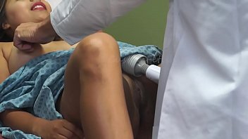 The Physician’s Skilled Hands Bring His Patient To A Shuddering Climax On The Exam Table, Captured In An Intimate, Up-close Video.