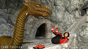 Gulping Down A Tourist Feet-first, The Chinese Dragon’s Throat Clenches Around Its Meal.