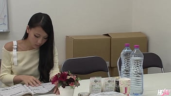 Ravenous Ren Azumi Devours Two Thick Rods In A Wild, Double-barreled Feast