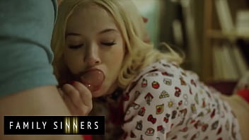 Step-sister Kenzie Reeves Seizes Command And Rides Her Brother Nathan Bronson’s Massive, Throbbing Shaft In This Sinful Family Affair.
