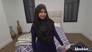 Get On Your Knees And Worship This Hijabi Slut Maribel’s Tight Little Holes From My Point Of View