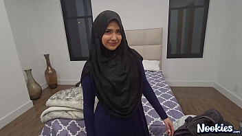 Get On Your Knees And Worship This Hijabi Slut Maribel’s Tight Little Holes From My Point Of View