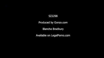 Blanche Bradburry Takes Ten Cocks In A Row