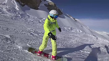 Ski Lift Slut Gets A Glazed Face In 4k