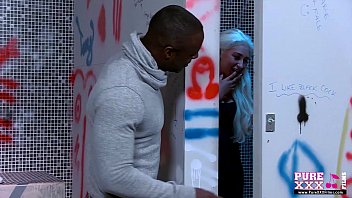 Curvaceous Blonde Bombshell Craves A Massive Ebony Cock