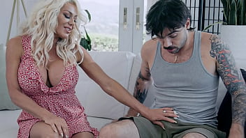 My Curvy Teacher’s Hand Slides Down My Pants, Stroking My Hard Cock Right In The Middle Of Class