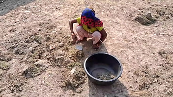 My Horny Wife Was Aching For My Cock While Working The Fields, Begging Me To Take Her Hard At Home Instead Of Out In The Open.