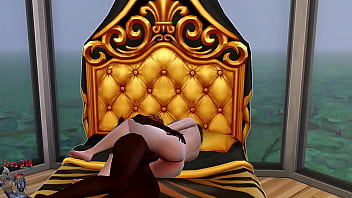 Golden-haired Goddess And Her Sultry Brunette Lover, Ready For A Wild Night Of Five-star Passion