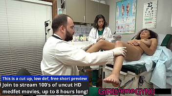 Aroused Physician Barges In On A Completely Bare Patient, Ready To Give His Throbbing Second Opinion To His Wet Female Colleague, Exclusively At Girlsgonegyno.