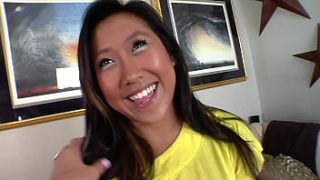 A Seductive Asian Milf Hungrily Devours A Massive, Throbbing Shaft