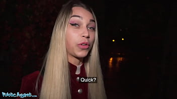 Elena Vedem’s Deep Throat Exam Turns Into A Rough Doggystyle Fuck In Public