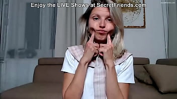Home From School And Horny: Gina Gerson’s Live Show On Secretfriends