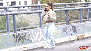 Tiny Latina Midget Munequita Gets Furious And Fucked By Big Dick Casting In Berlin