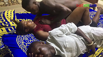 Family Mattress Creaks Under The Weight Of A Shared Lust, As Husband And Brother Claim Their Prize Together.