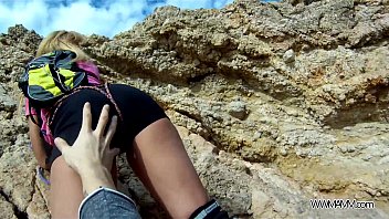 Coastal Climax: My First Public Instructor Takes Her Student Hard By The Ocean