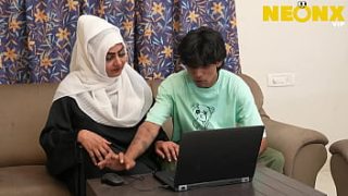 Caught In The Act: My Hijab Slips As My Stepbrother Discovers My Secret Pleasure