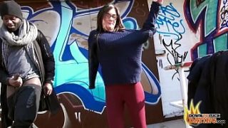 Nerdy Slut Lullu Gun Gets Filthy In A Wild Outdoor Interracial Threesome