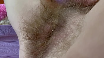 Giant Swollen Clit Grinding And Deep Hairy Cunt Fingering Until Explosive Climax