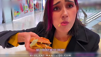 Fitting Room Blowjob For A Big Mac: Public Agent Picks Up A Student In The Mall For A Wild Fuck And Pussy Licking