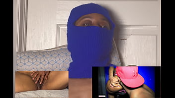 Gushing Ebony Queen Soaks The Sheets With Her Explosive Climax, Eyes Rolling Back In Ecstasy.