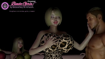 Curvaceous Beauties With Heaving Bosoms Perform A Sultry, Seductive Dance Routine.