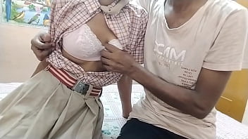 Innocent Desi Schoolgirl’s Naughty Classroom Lesson