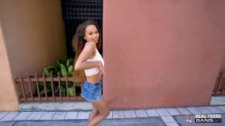 Sultry Ebony Teen Cecilia Lion Takes A Hard, Deep Fucking