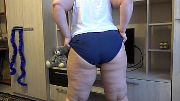 Naughty Christmas Eve: A Thick Pawg Milf Takes It In Both Holes