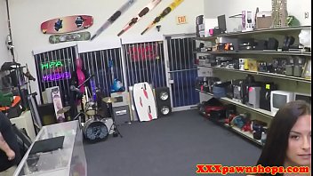 Bent Over And Broke, Pawnee Gets A Face Full And A Fistful Of Cash For Taking A Hard Pounding.