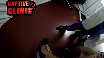 Sweating And Spread On Set: Sandra Chappelle’s Raw Immigration Policy Shoot Gets Deliciously Derailed By A Steamy Chinese Delivery—uncensored Full Film Now Streaming At Bondageclinic.
