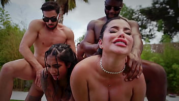 Bbc Gangbang: Yasmina Khan & Sara Retali Take Double Penetration, Anal, And Squirting To The Extreme