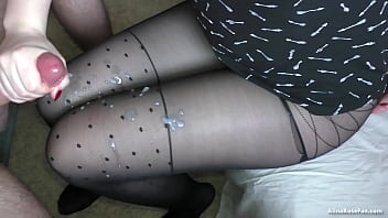 Leg Drenching Loads: Pantyhose & Stockings Soaked In Cum – Vol. 1