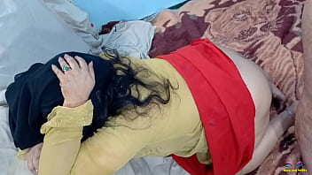 Caught In A Dirty Chat, Her Hijab-clad Desi Husband Takes Her Roughly From Behind