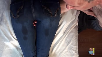 Thick Denim Grinding Against Your Cheeks