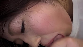 Innocent Japanese Stepsister Teaches Her Virgin Stepbrother With A Deep, Uncensored First-time Blowjob