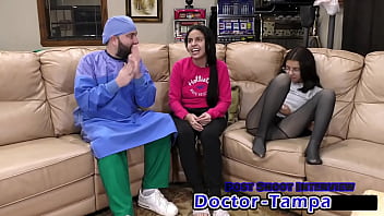 Alix Avery’s Steamy Campus Checkup: Dr. Tampa’s Hands-on University Entrance Exam