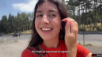 Feral Fuck In The Foliage: A Stranger’s Load Drenches Me For A Filthy Public Walk