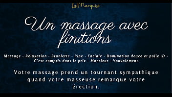 Massage Intime Avec Une Finition Chaude Et Profonde à La Française